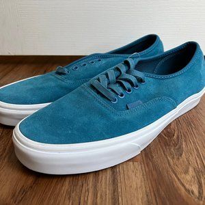 Vans Authentic Blue Suede Size 10.5M 12.5W